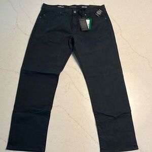Liverpool Teal Green Relaxed Straight Pants
